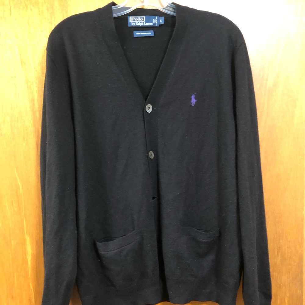 Polo Ralph Lauren cardigan sweater size large negotiable